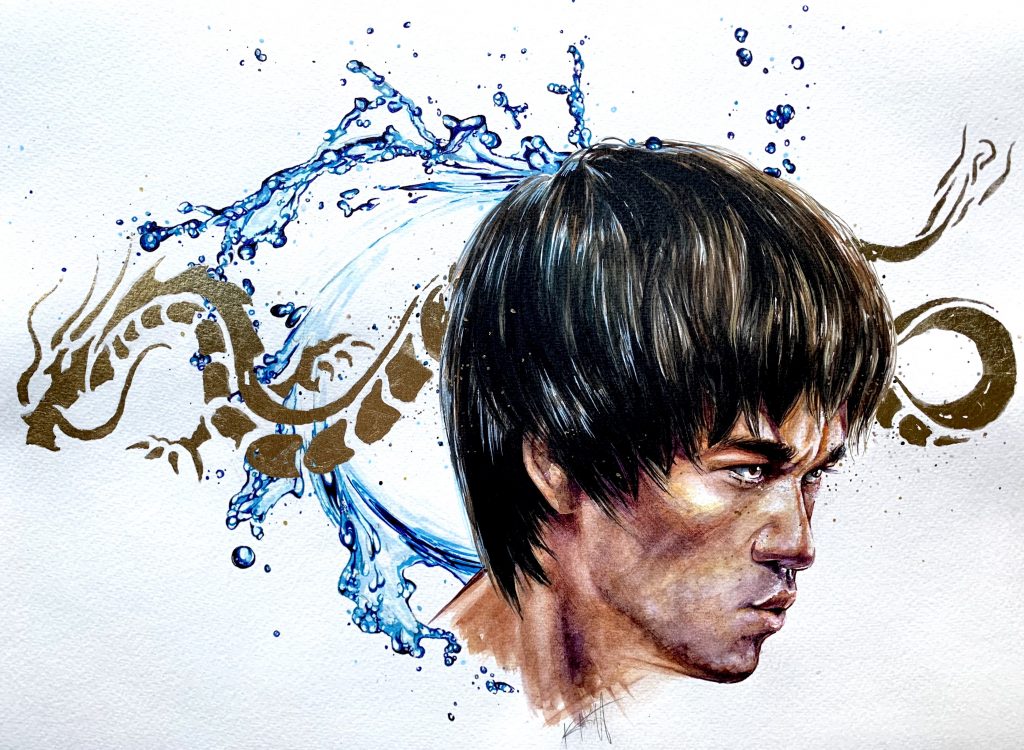 04 No Limitation As Limitation Bruce Lee Portrait