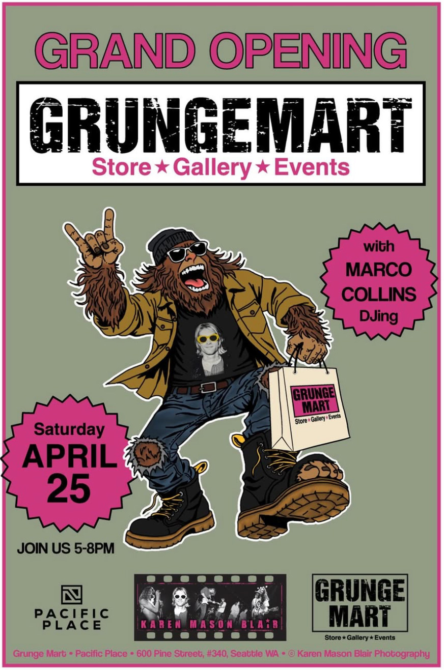Grand Opening at Grungemart on April 25 - Pacific Place