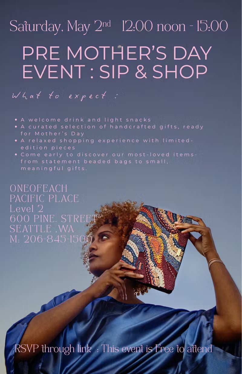 Pre Mother's Day Sip & Shop at ONEOFEACH